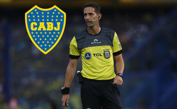 Cómo le fue a Boca con el árbitro designado para el partido ante Barracas Central