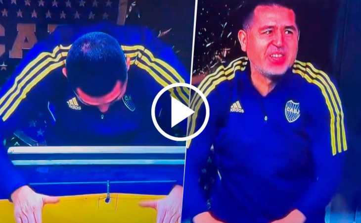 Cómo reaccionó Juan Román Riquelme al empate agónico de Boca con Racing