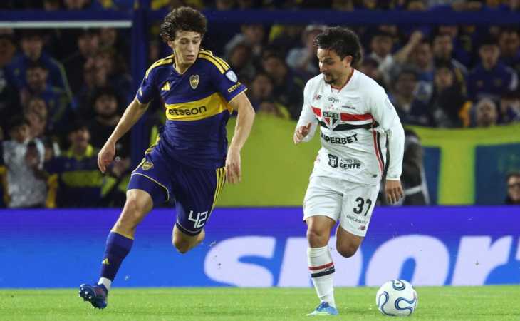 Cómo salió Boca vs. San Pablo por la Copa Sudamericana 2026