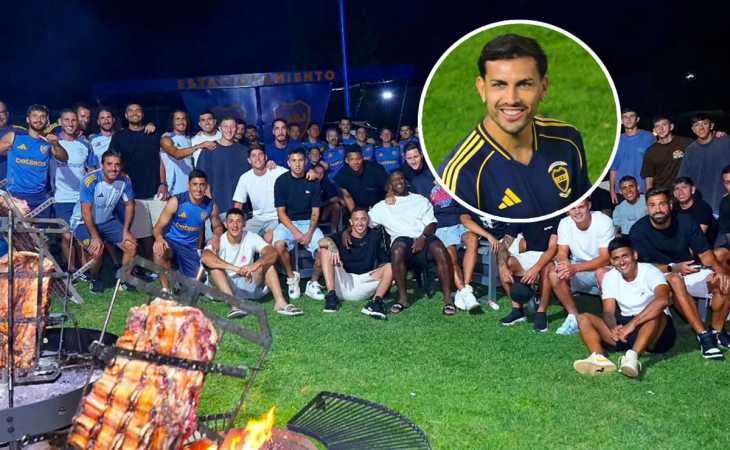 Cómo son los asados que Leandro Paredes organiza en su casa y cambiaron la energía en el plantel de Boca