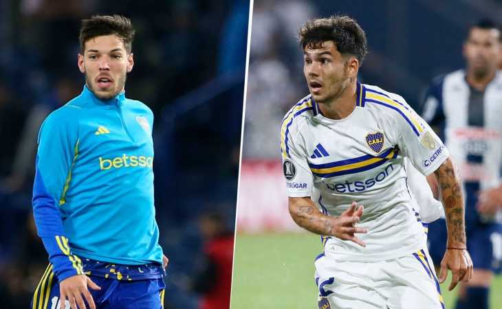 Con Blondel y Martegani: la formación que probó Claudio Úbeda en la práctica de Boca