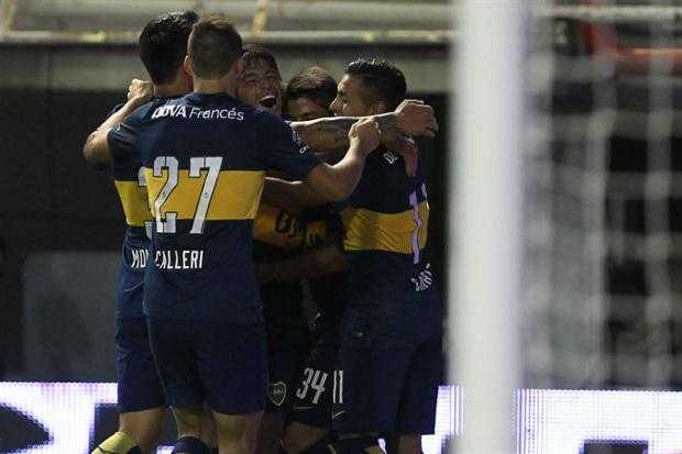 Con dos goles de Palacios, Boca venció 3 a 1 a Olimpo en el debut