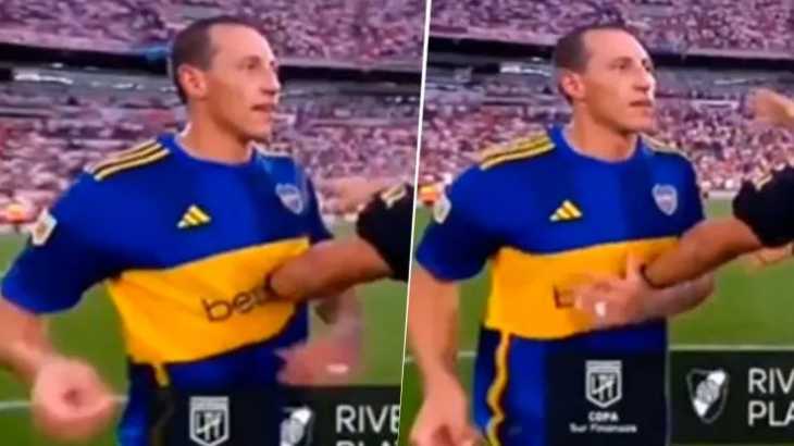 Cristian Lema insultó a Franco Armani tras su pelea con el arquero de River