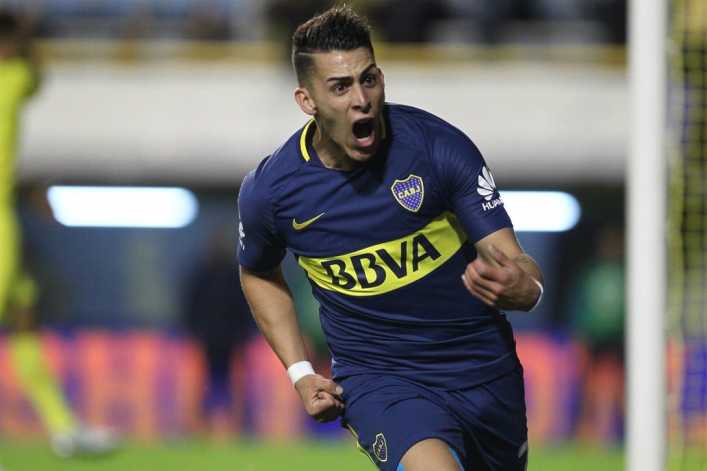 Cristian Pavón, en su mejor momento