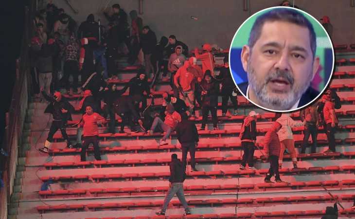 Cristian Traverso y un pedido a CONMEBOL tras los incidentes en Independiente-U de Chile: “Tienen que...”