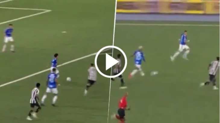 Cruzeiro y el video de una jugada que impresiona a los hinchas de Boca: No te lo puedo creer