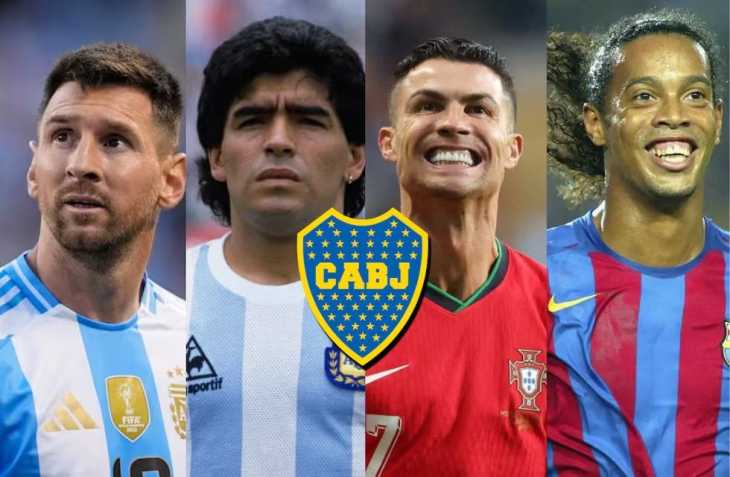 Cuál es el único futbolista que enfrentó a Messi, Maradona, Cristiano Ronaldo y Ronaldinho: es amado por Boca