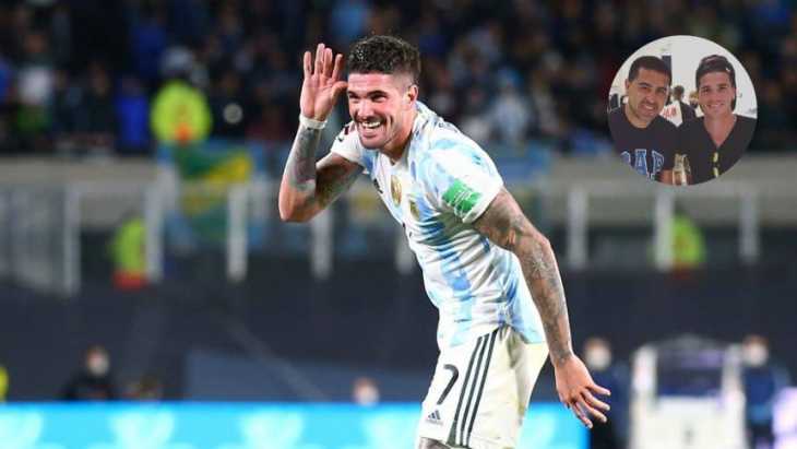 De Paul, del fanatismo por Riquelme a un pasado muy cercano a Boca