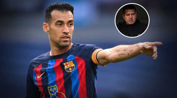 De un crack a otro: Riquelme había elogiado a Busquets y ahora fue el turno del español