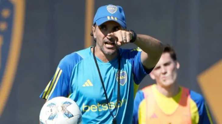 Decisión de Diego Martínez: el juvenil de Boca que se ganó el puesto para el segundo semestre