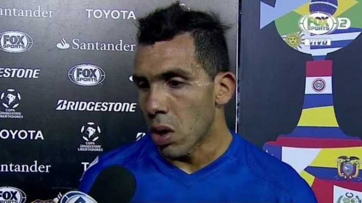Declaraciones de Tévez tras triunfo en Copa Libertadores