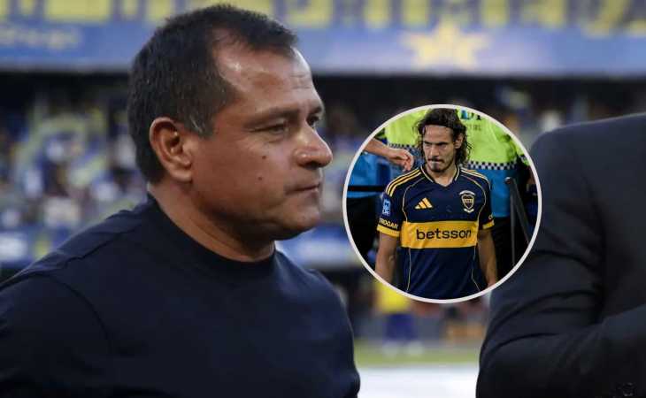 Delgado sorprendió sobre la lesión de Cavani: “Tiene una hernia de disco”