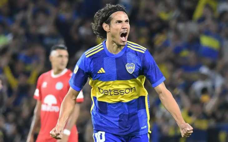 Demostró que estuvo a la altura: Los elogios de Palermo a Edinson Cavani