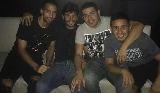 Despedida con Román