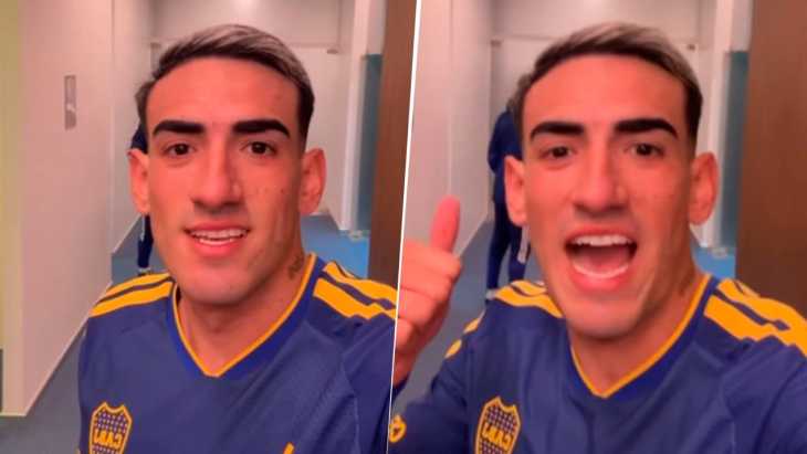 Di Lollo volvió a saludar a los hinchas de Boca