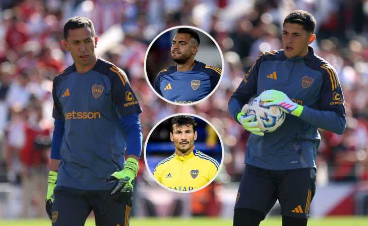 Diciembre, mes de cambios para el arco de Boca: quiénes se irán y qué saldrá a buscar la dirigencia