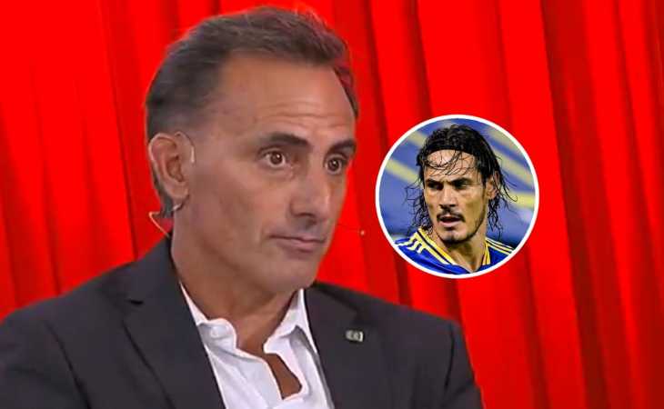 Diego Latorre comparó lo de Cavani en Boca con las leyendas del tenis: “Le pasó a Federer, Nadal y Djokovic”