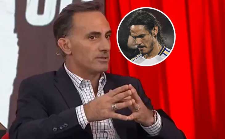 Diego Latorre, duro contra Edinson Cavani: “Para Boca no es una pérdida que no juegue”