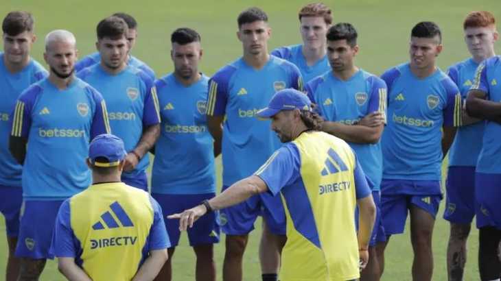 Diego Martínez arrancó su ciclo en Boca y el primer día de trabajo dejó varias perlitas