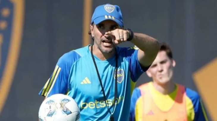 Diego Martínez empieza a definir el once de Boca para visitar a River