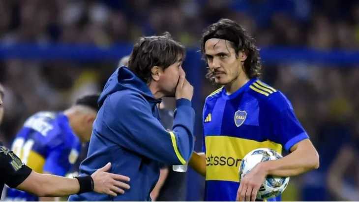 Diego Martínez reveló si Cavani llega a la vuelta ante Independiente del Valle por la Sudamericana