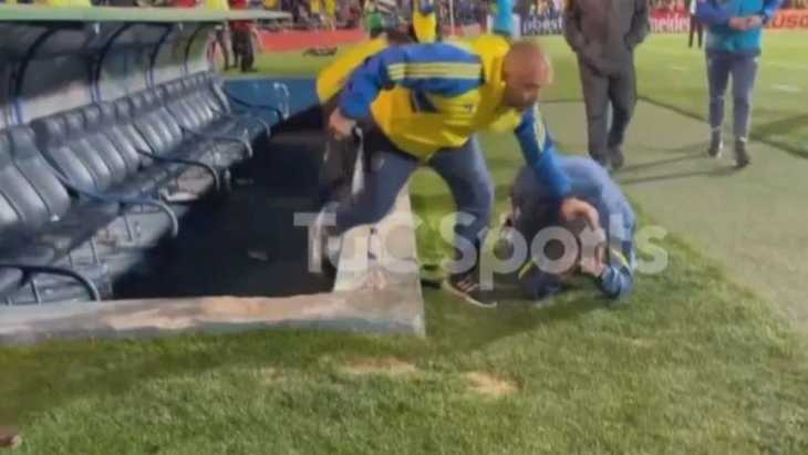 Diego Martínez, tras el triunfo de Boca: entre el inédito festejo y el más allá de cualquier pavada