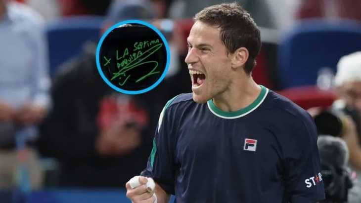 Diego Schwartzman le dedicó su victoria en Shanghái a Boca: Por la séptima, Boquita