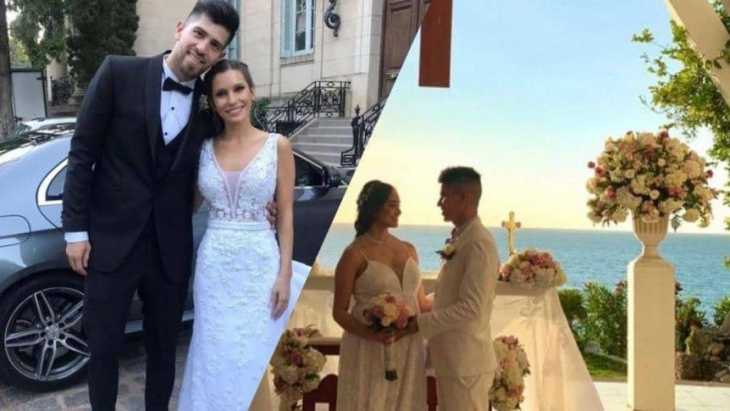 Dos jugadores de Boca aprovecharon las vacaciones para... ¡casarse!