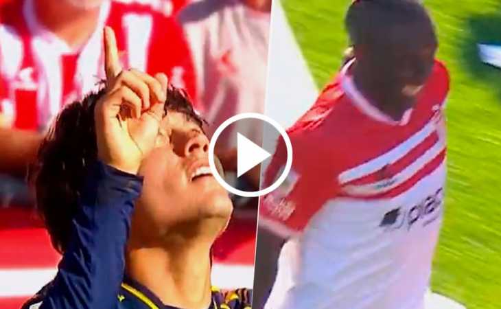 Duró poco: Exequiel Zeballos adelantó a Boca con un golazo, pero Estudiantes lo empató con Cetré