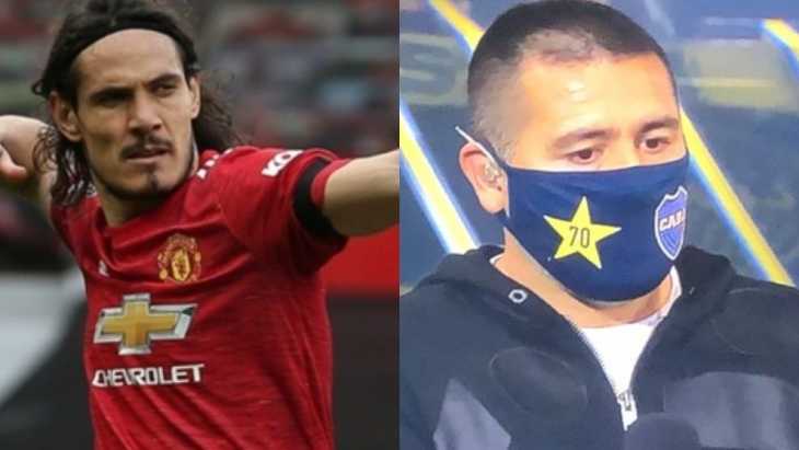 Edinson Cavani decepcionó a Riquelme en Boca y eligió otro destino en Europa