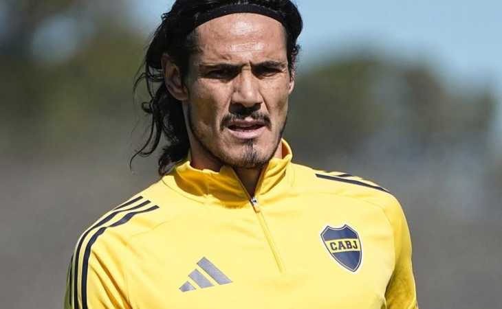 Edinson Cavani fue exigido: cómo está y el plan de Úbeda para el armado del equipo ante Belgrano