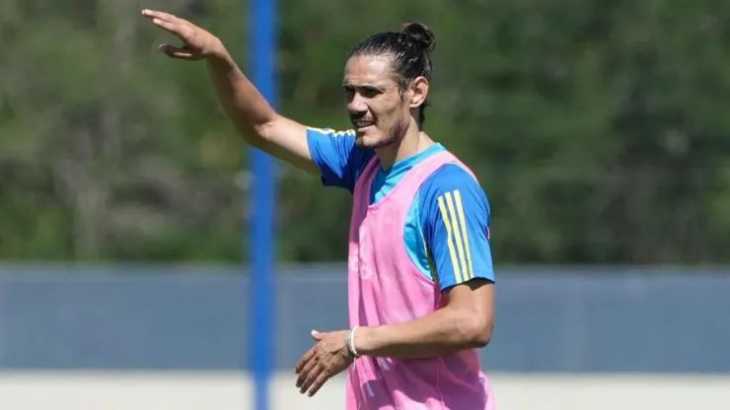 Edinson Cavani no jugará el primer amistoso del año en Boca: el motivo