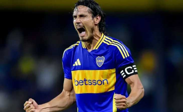 ¿Edinson Cavani será titular en Boca vs. Central Córdoba?