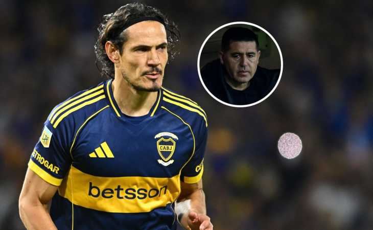 ¿Edinson Cavani sigue en Boca? Qué piensa Riquelme y la cláusula que tiene el uruguayo a fin de año