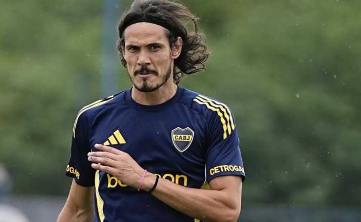 Edinson Cavani sigue en deuda: los números que exponen su situación en Boca