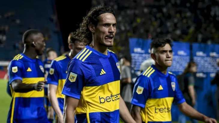 Edinson Cavani y una alarmante estadística desde que llegó a Boca: solo remató 12 veces al arco