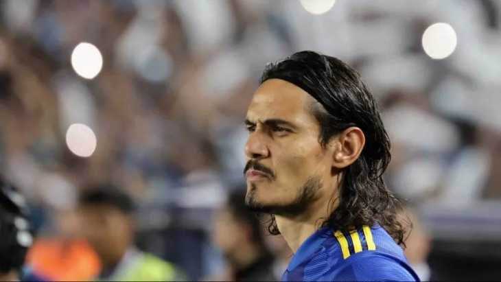 Edison Cavani sostuvo que Boca es justo merecedor del pase a semifinales de la Copa Libertadores
