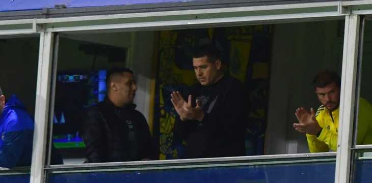 El aplauso de Riquelme al Boca puntero