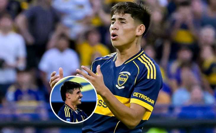 El apodo que le puso Adam Bareiro a Tomás Aranda tras su primer gol con la camiseta de Boca