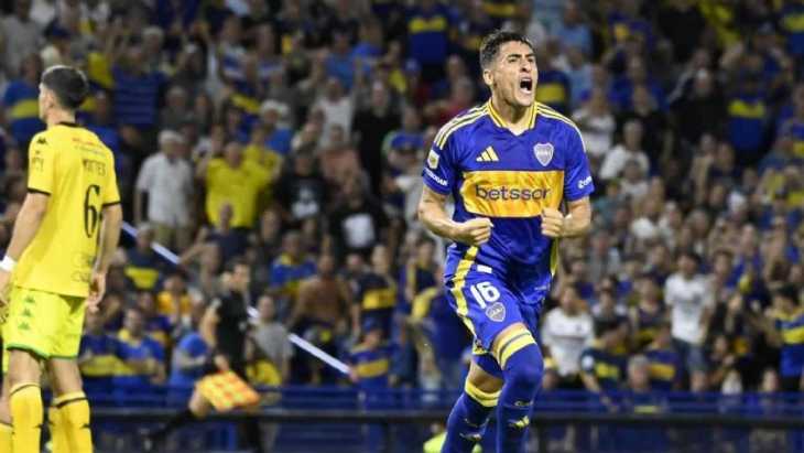 El blooper de Merentiel en su festejo de gol que enmendó con originalidad en Instagram