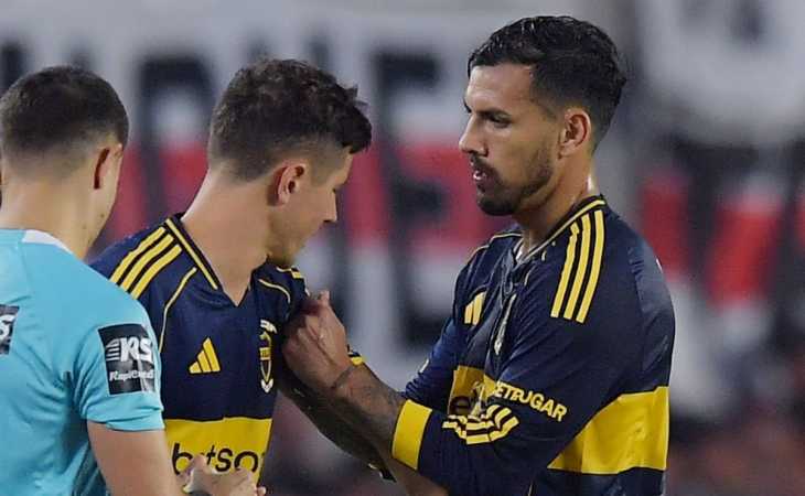 El caballeroso gesto de Ander Herrera con Paredes ni bien terminó el Boca-River