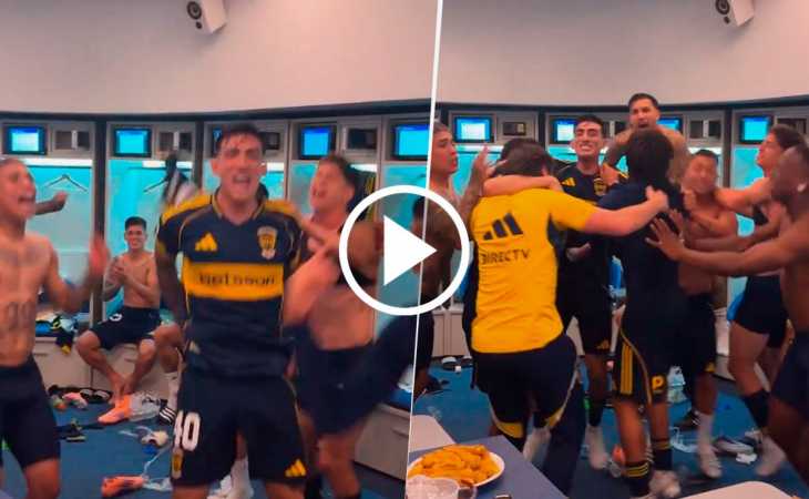 El cantito de los jugadores de Boca en el vestuario tras la victoria ante River: “Quiero…”