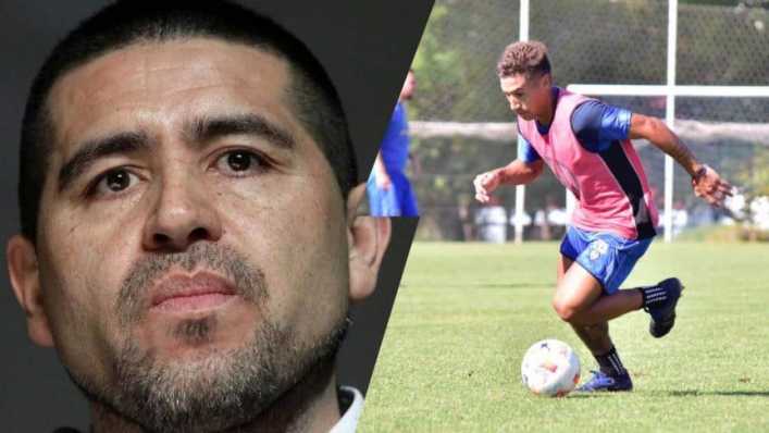 El consejo de Juan Román a Sebastián Riquelme, autor de un golazo de tiro libre para Atlanta