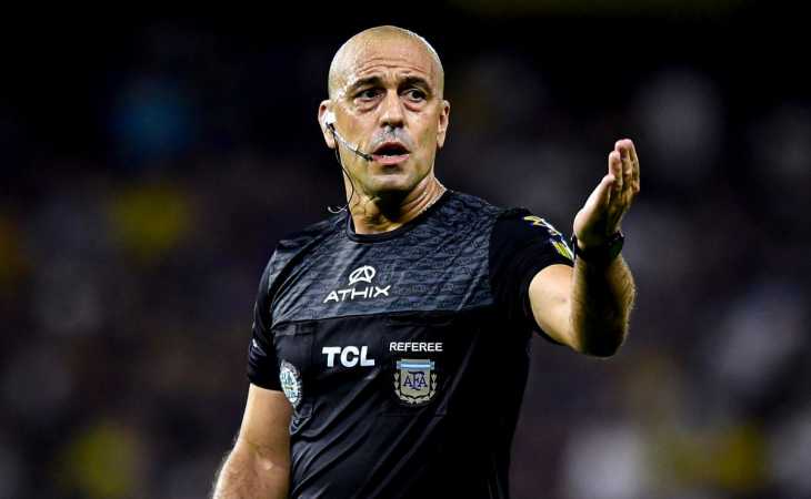 El cuerpo arbitral de Boca-Platense le respondió a Martín Palermo: “Jugada gris”