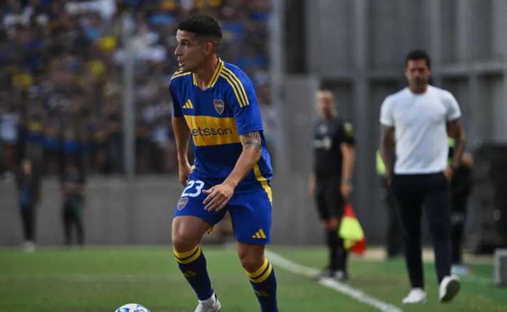 El curioso caso de Lautaro Blanco en Boca: de indiscutido con Diego Martínez a relegado con Gago