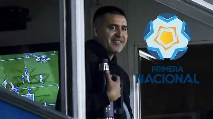 El delantero que Riquelme y Boca siguen en la Primera Nacional