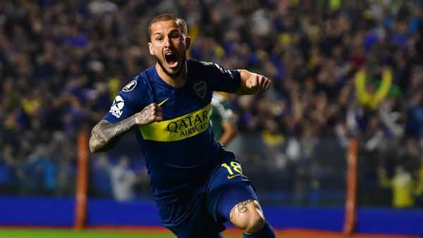 El detalle en el primer gol de Benedetto ante Palmeiras