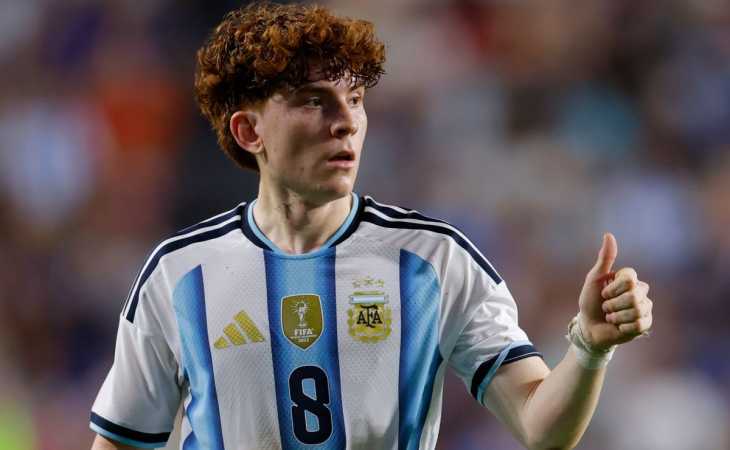 El detalle en la camiseta del Colo Barco con la Selección Argentina durante el Mundial 2026