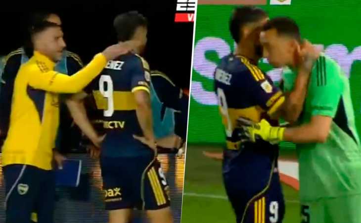 El detrás del penal atajado de Marchesín: qué le dijo Milton Giménez segundos antes