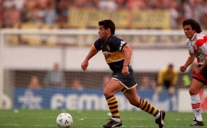 El día que Maradona jugó su último partido con Boca Juniors
